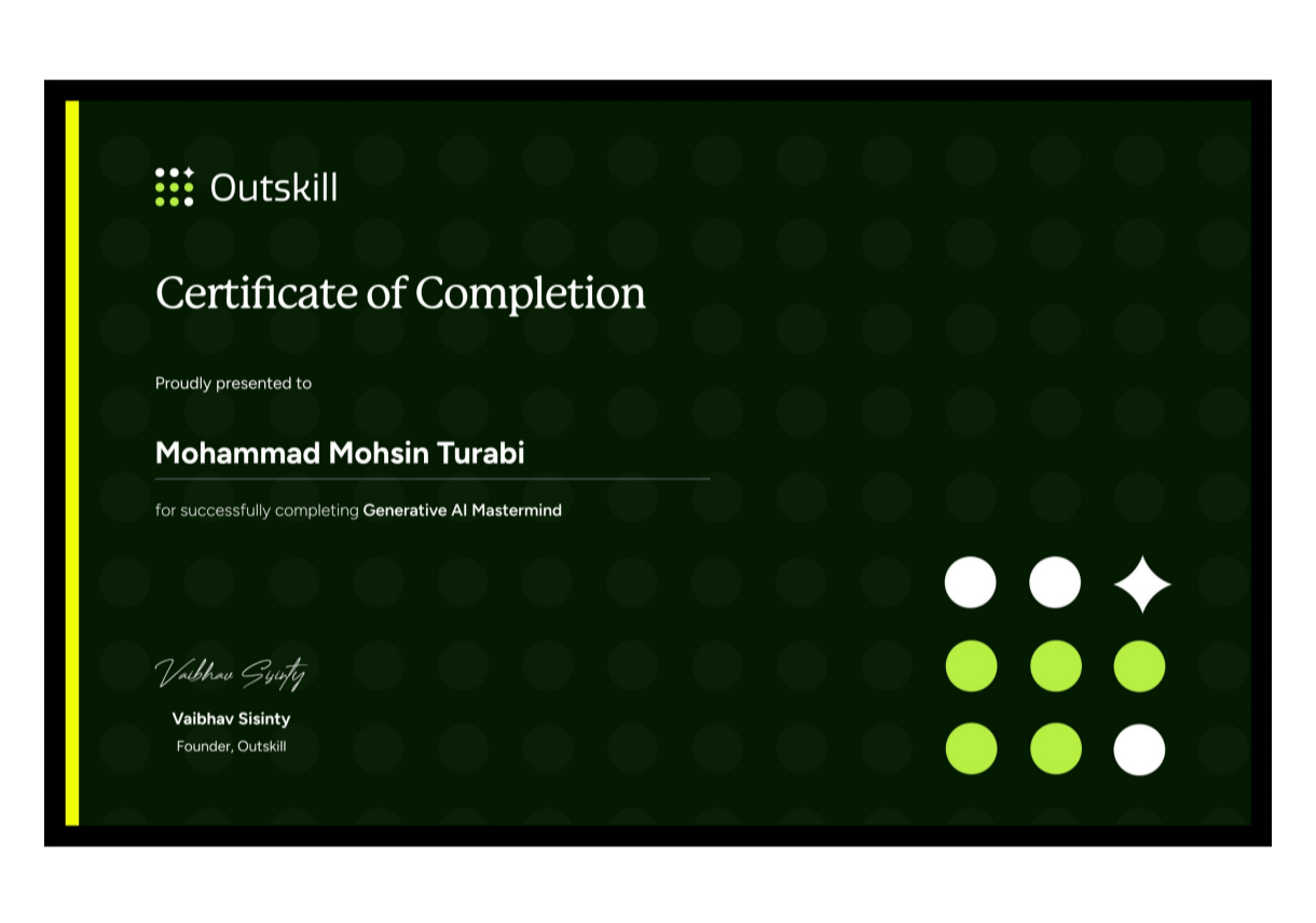 Generative AI Mastermind